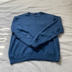 Polo Ralph Lauren Sweater - Blue, sz. Large